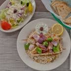 Best Chicken Souvlaki Platter (Shish Kebab) in Washington, DC